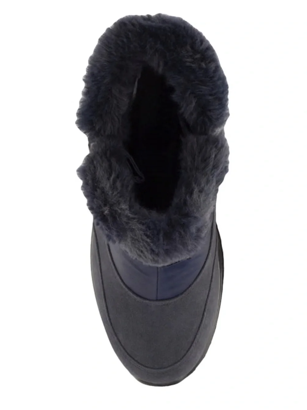 EASY STREET WIDE FROSTY SNOW BOOT NAVY